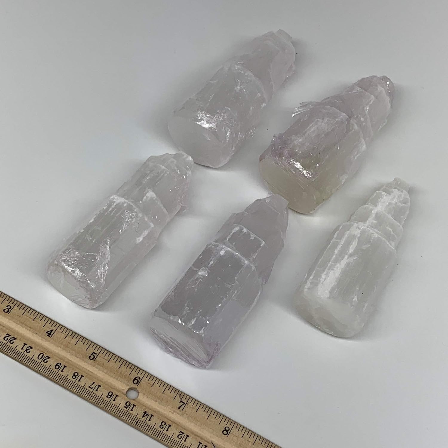 1pc 37-4 Inch Natural Selenite Crystal Tower Raw Morocco