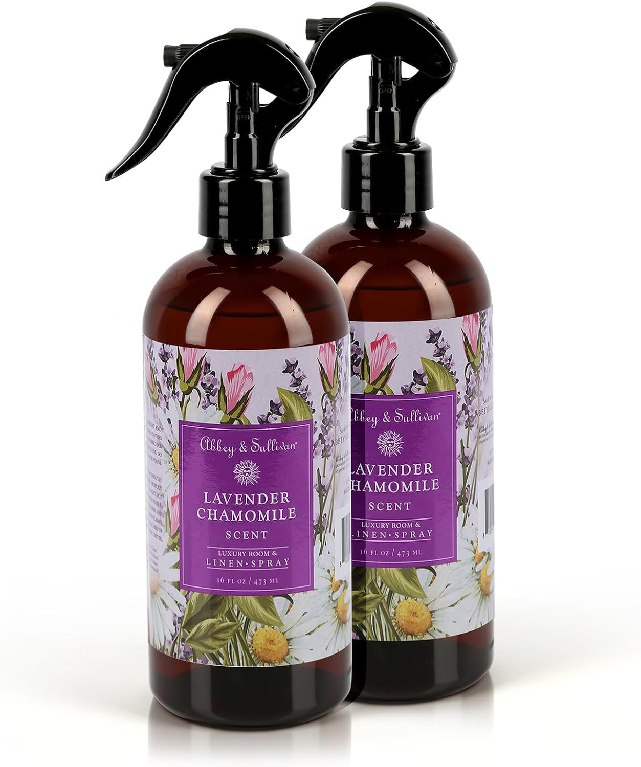 Abbey Sullivan Linen Spray Lavender Chamomile 16 oz Pack of 2