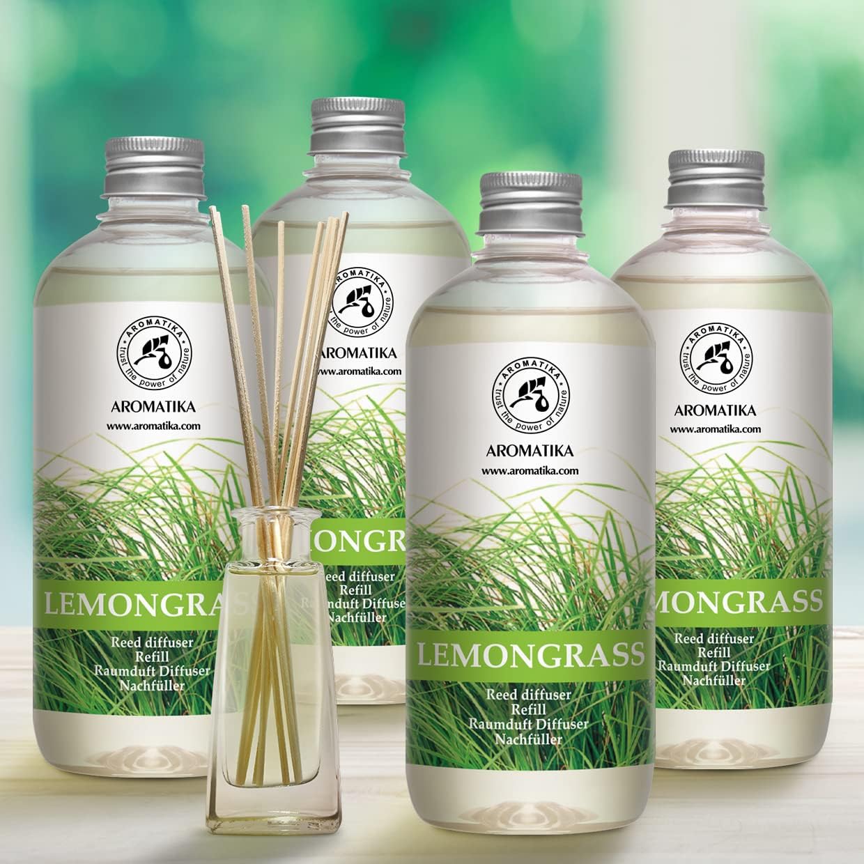 Lemongrass Diffuser Refill - Fresh Long Lasting Fragrance