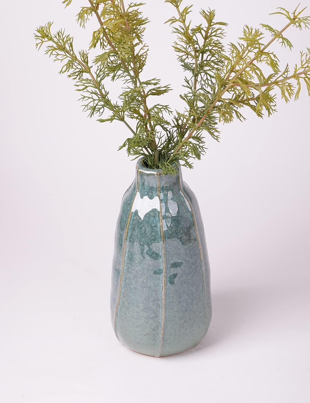 HAUCOZE Ceramic Decorative Vase 83 Inch Modern Sculpture