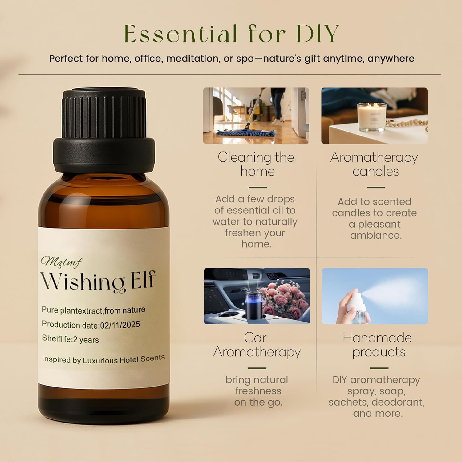 Hotel Scent Essential Oil - Enchanting Essence for Diffusers