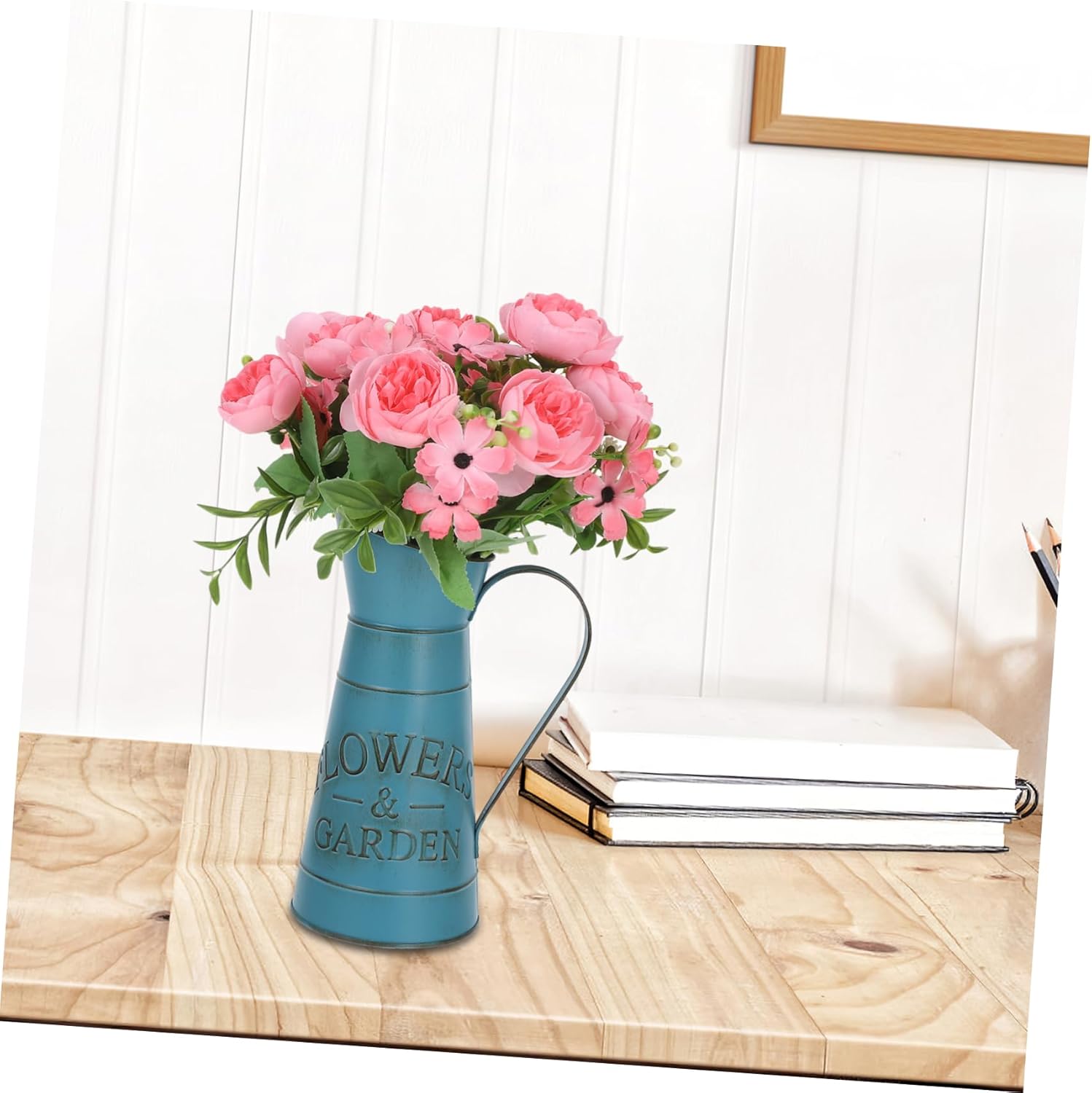 Happyyami Retro Kettle Vase for Home Decor