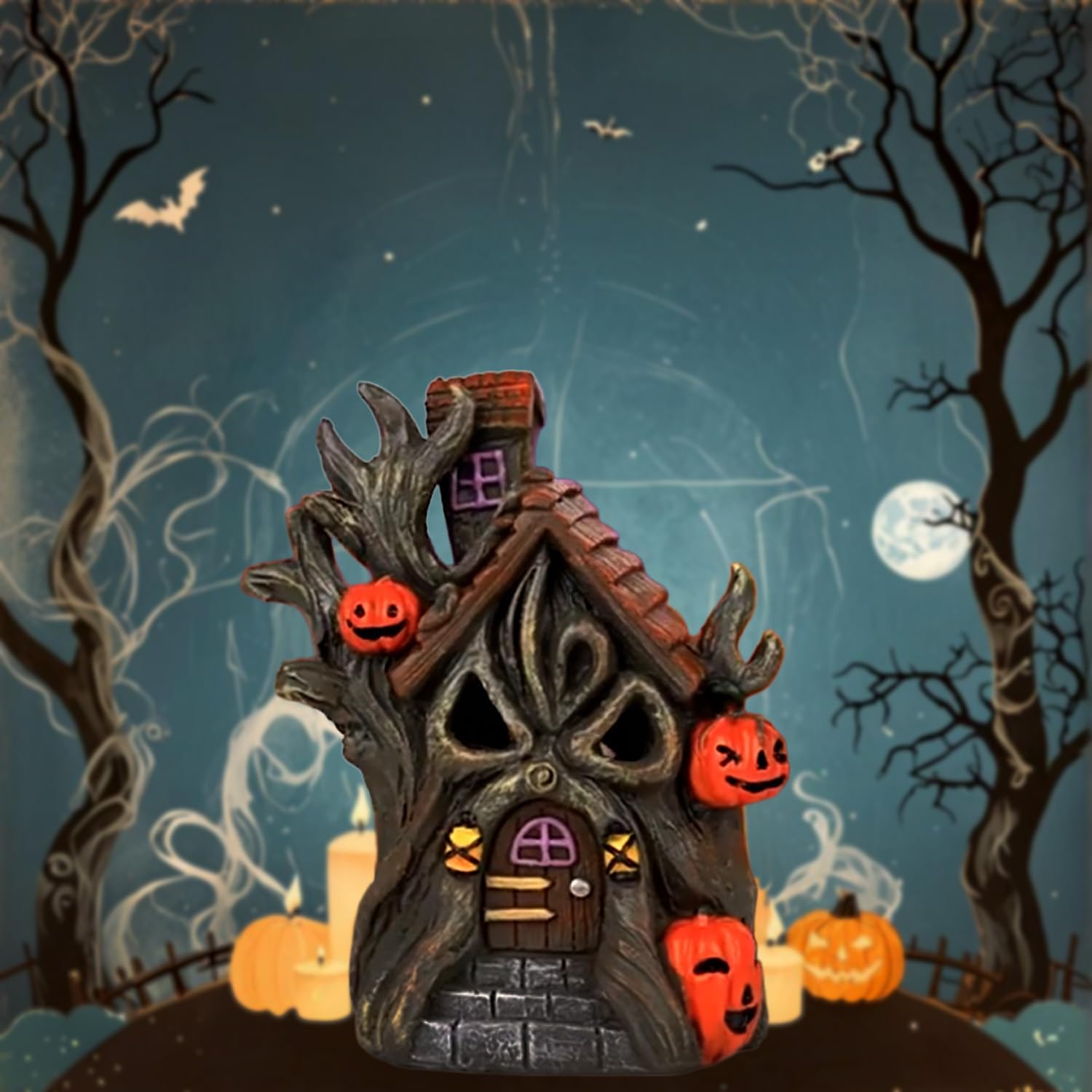 Cacukap Haunted Tree House Incense Burner