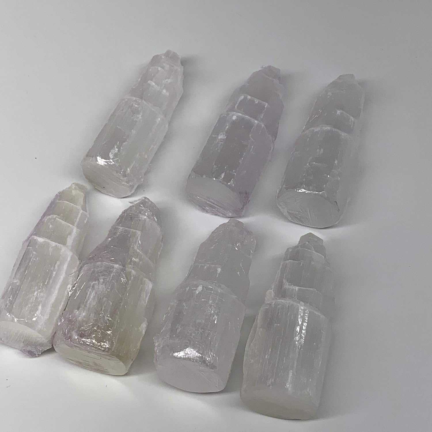 1pc 37-4 Inch Natural Selenite Crystal Tower Raw Morocco