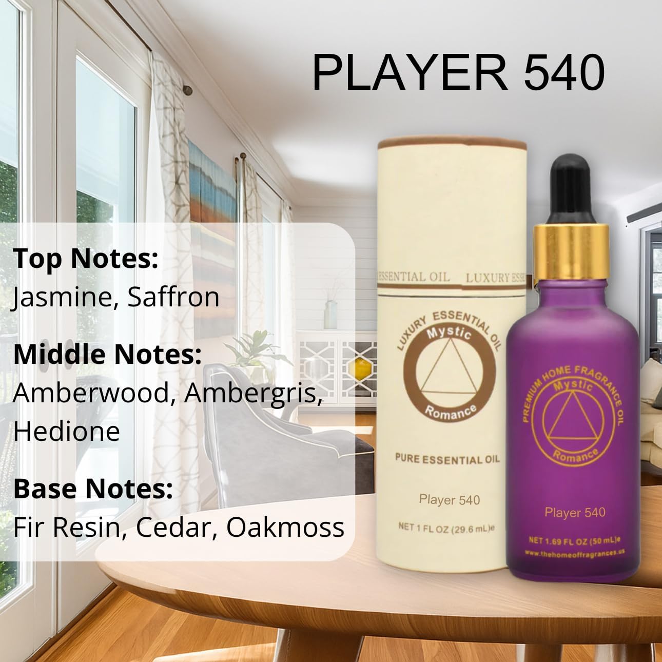 Mystic Romance Premium Reed Diffuser Oil 50ml