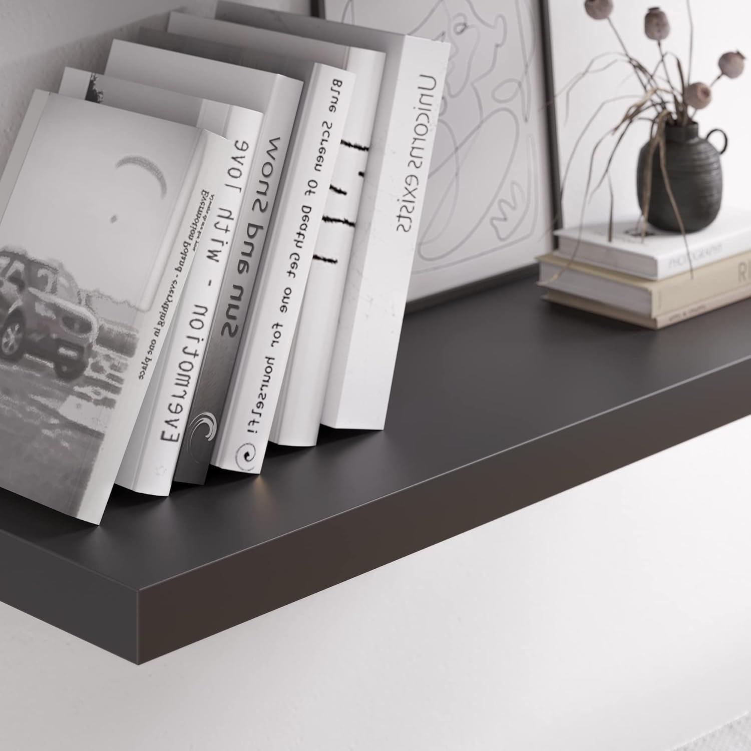 JPND Floating Shelf Set of 2 Black