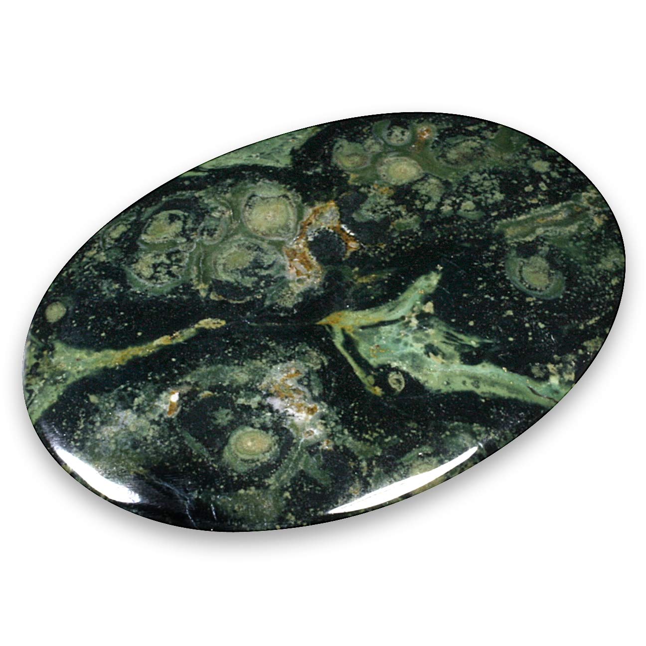 CrystalAge Kambaba Jasper Palm Stone 70x50mm