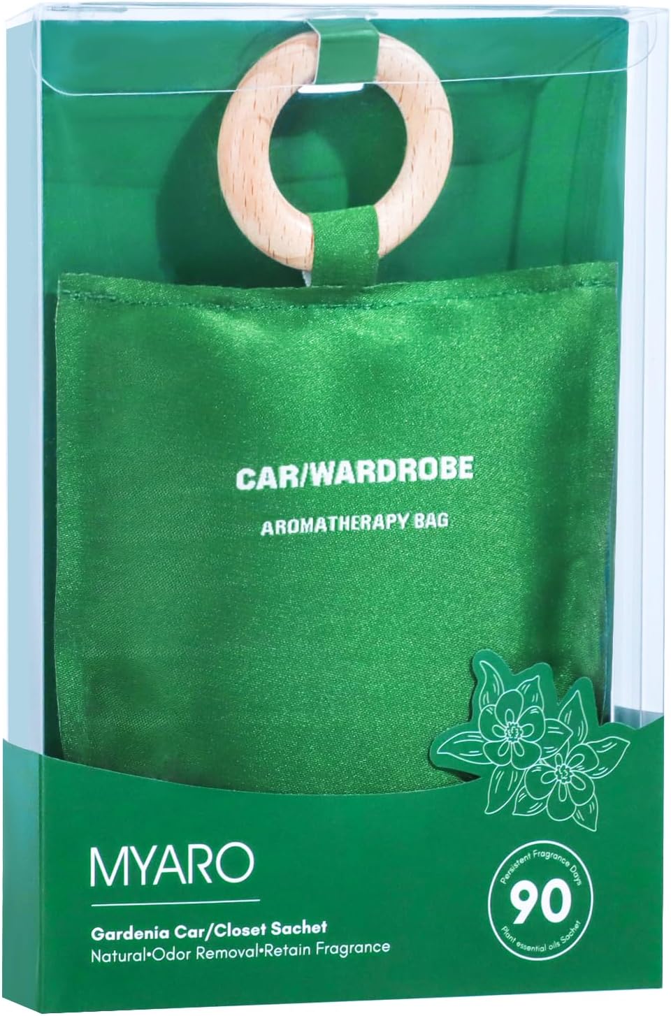 MYARO Gardenia Scented Sachet for Closets and Cars