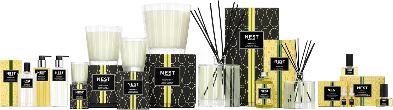 NEST New York Wall Diffuser Refill Vials Set of 2 Grapefruit