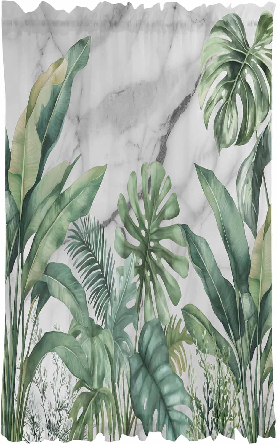 Elegant Door Curtains with Tiebacks and Rod Pockets 1