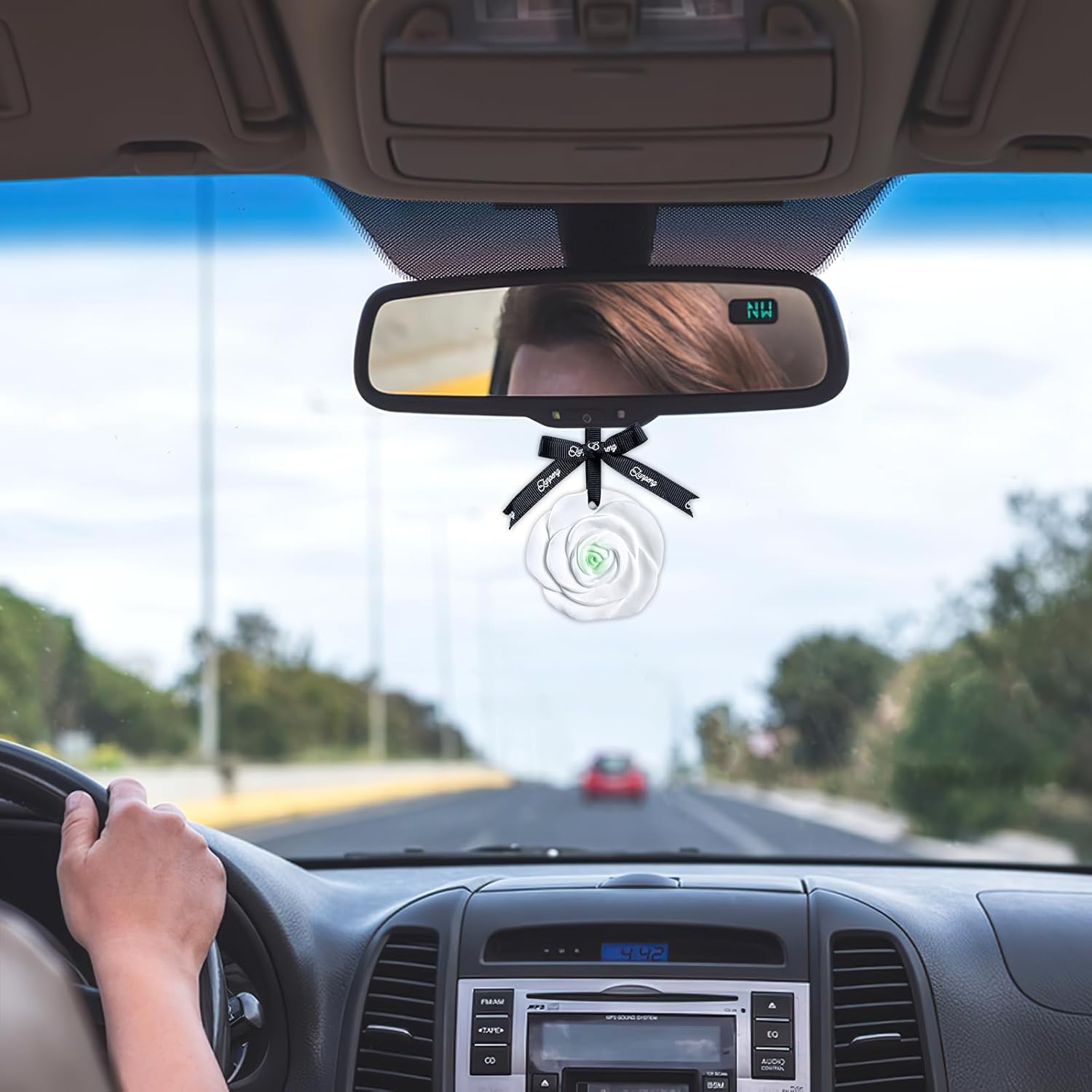 MYARO Cedar Wood Scented Ceramic Air Freshener