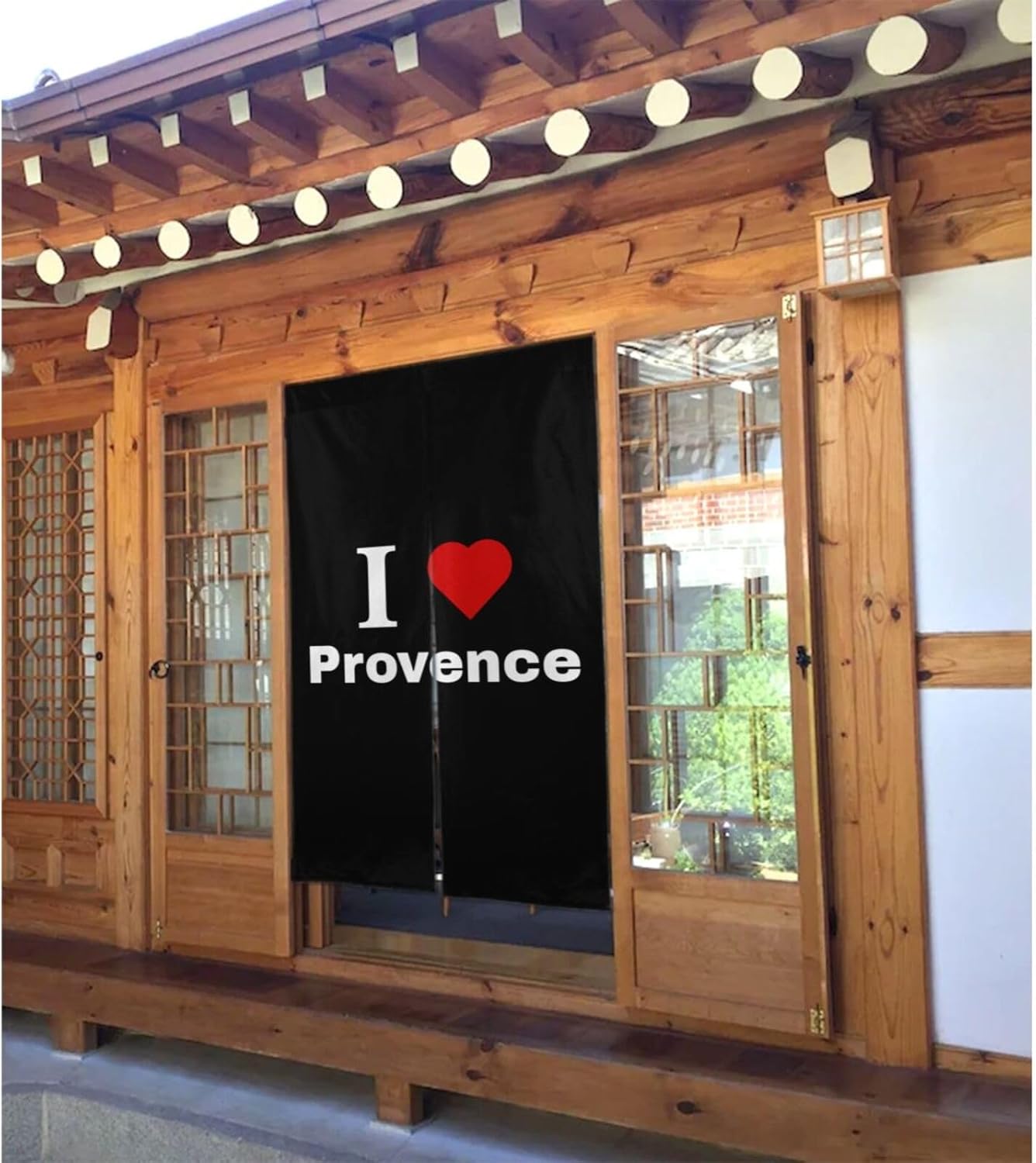 I Love Provence Blackout Curtains for Doorways