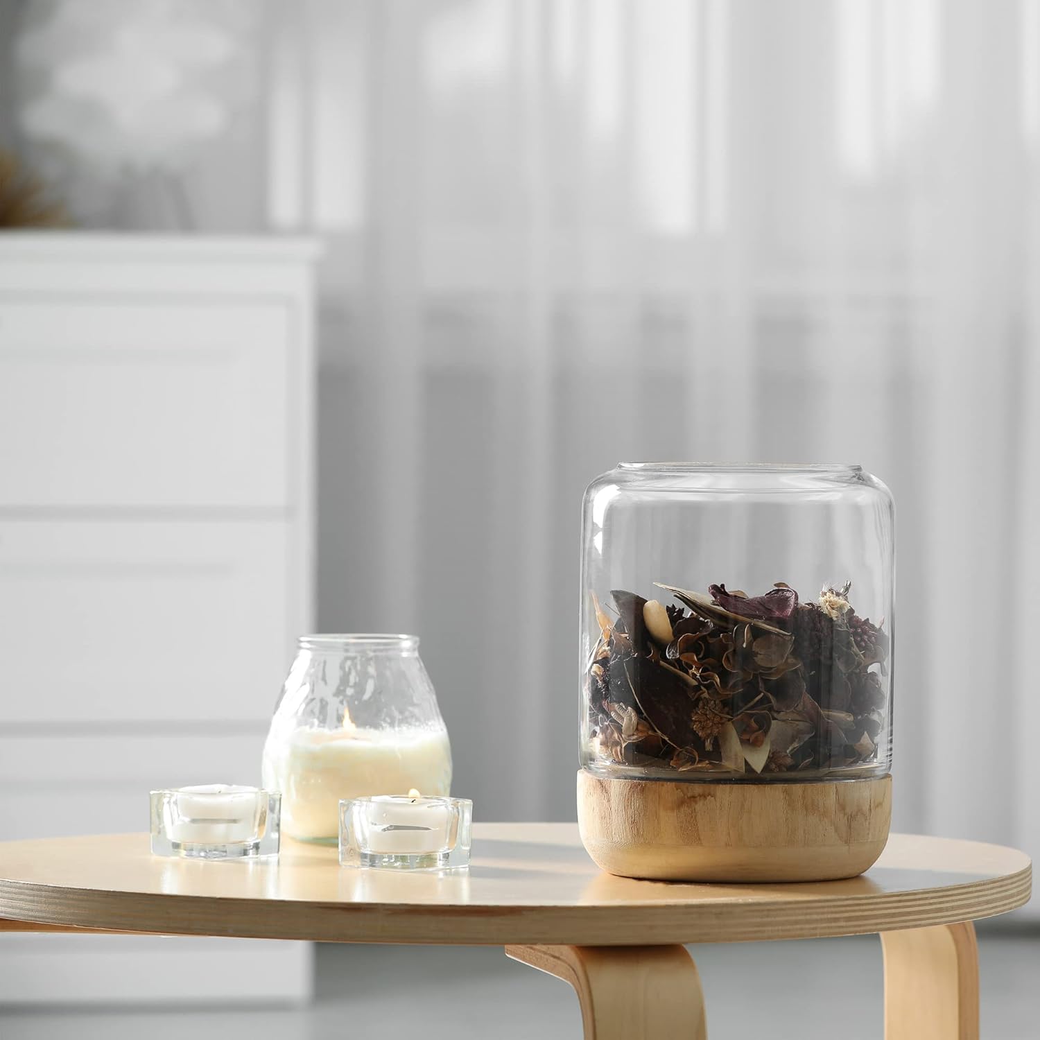 DecorRack 12oz Sandalwood Potpourri 2 Bags Long Lasting