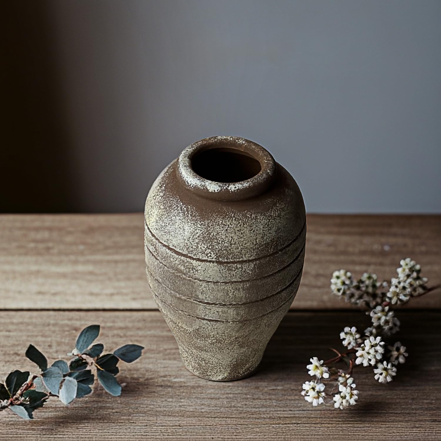 LIZOFER Antique Ceramic Flower Vase 906 Farmhouse Decor