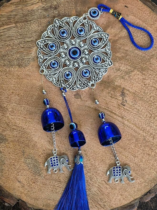 Turkish Evil Eye Glass Hanging Decor for Car Home Office