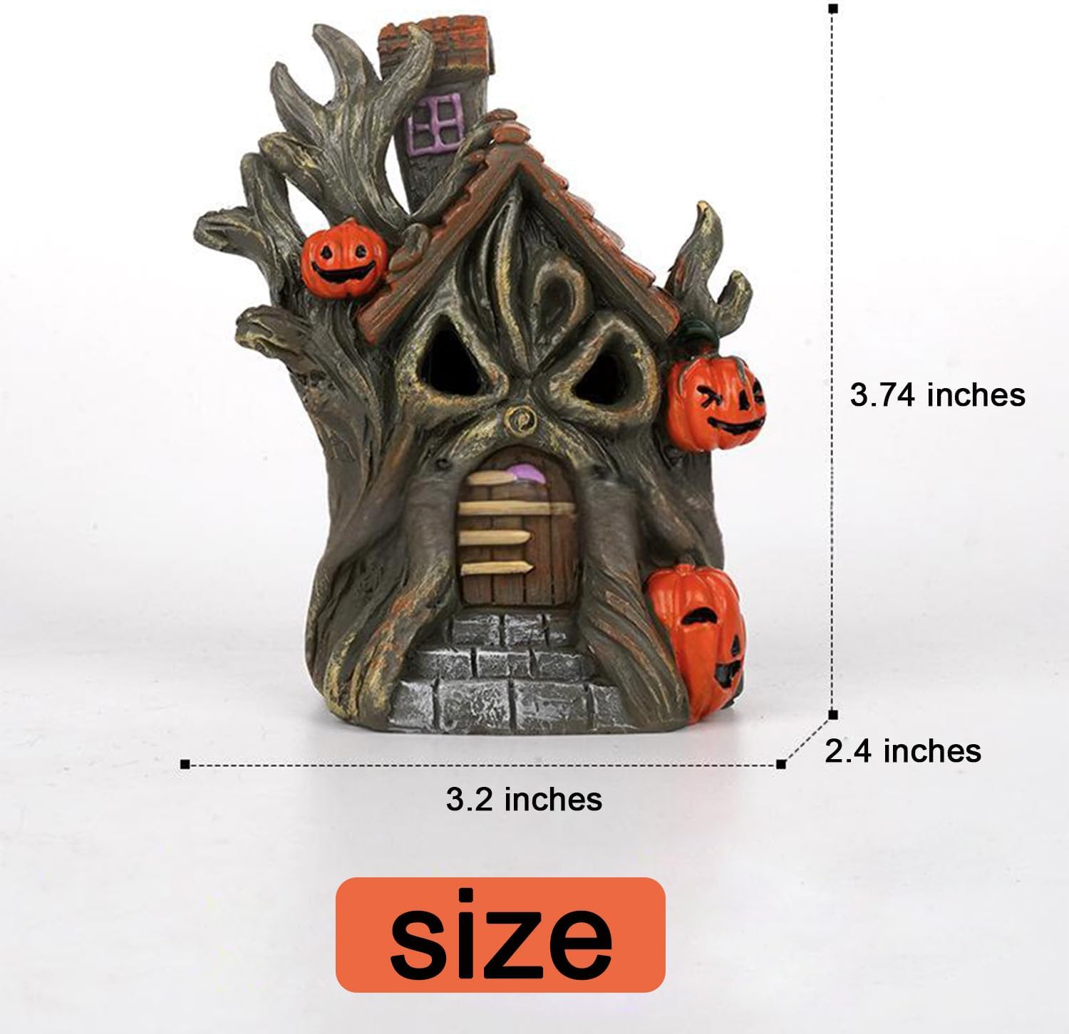 Cacukap Haunted Tree House Incense Burner