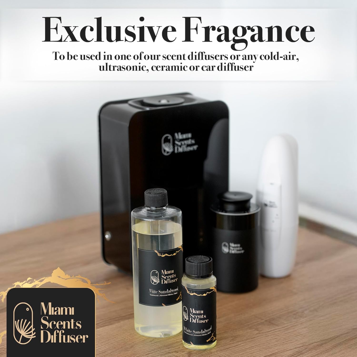 White Sandalwood Aroma Refill for Home Office Diffuser