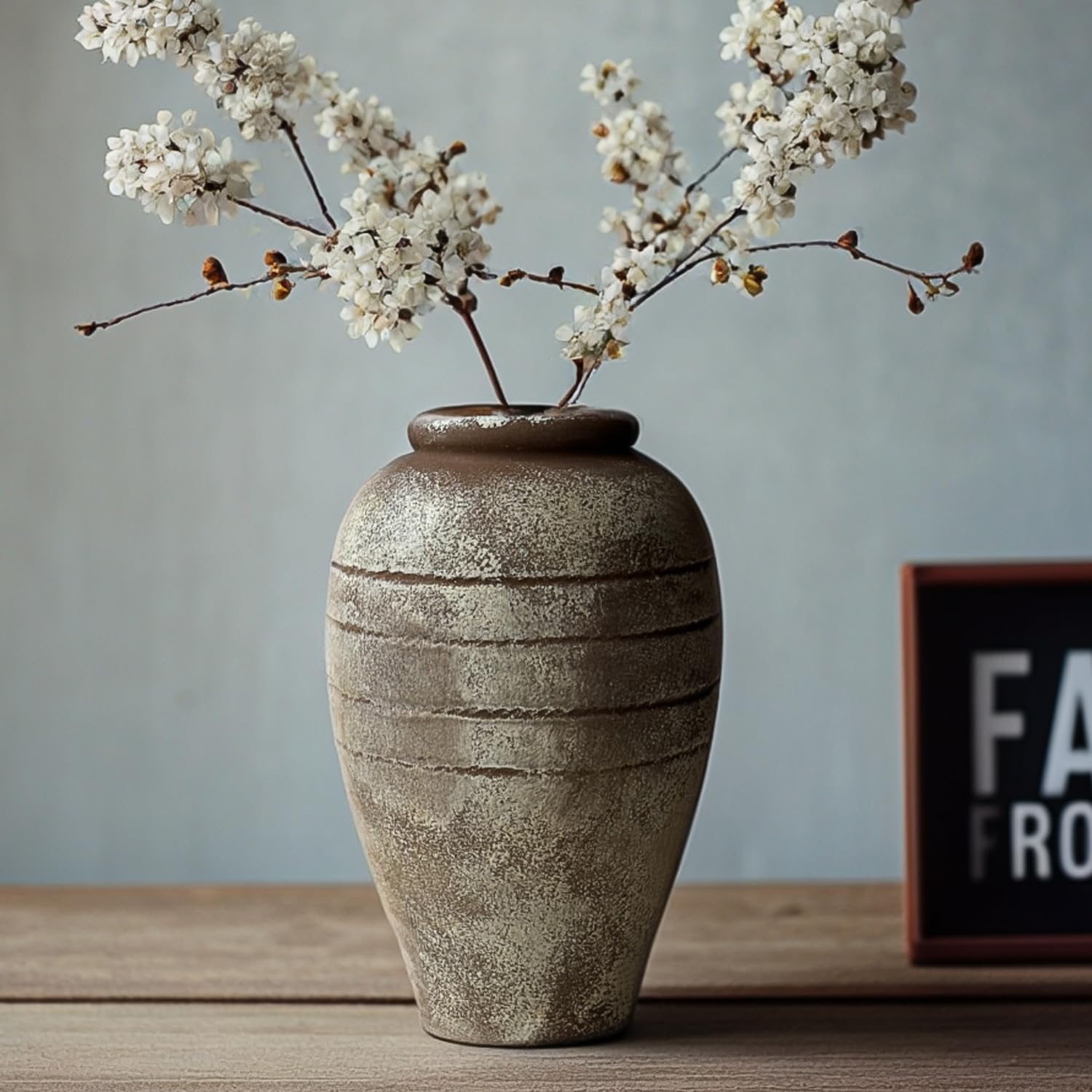 LIZOFER Antique Ceramic Flower Vase 906 Farmhouse Decor