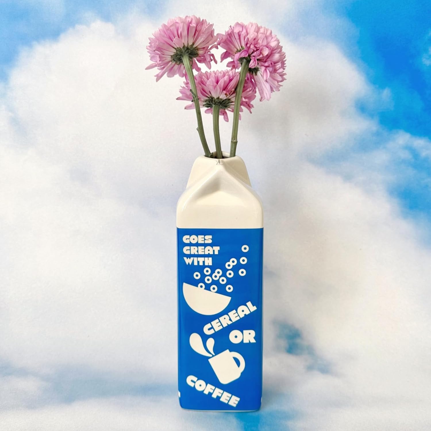 bando Vintage Rise and Shine Ceramic Vase