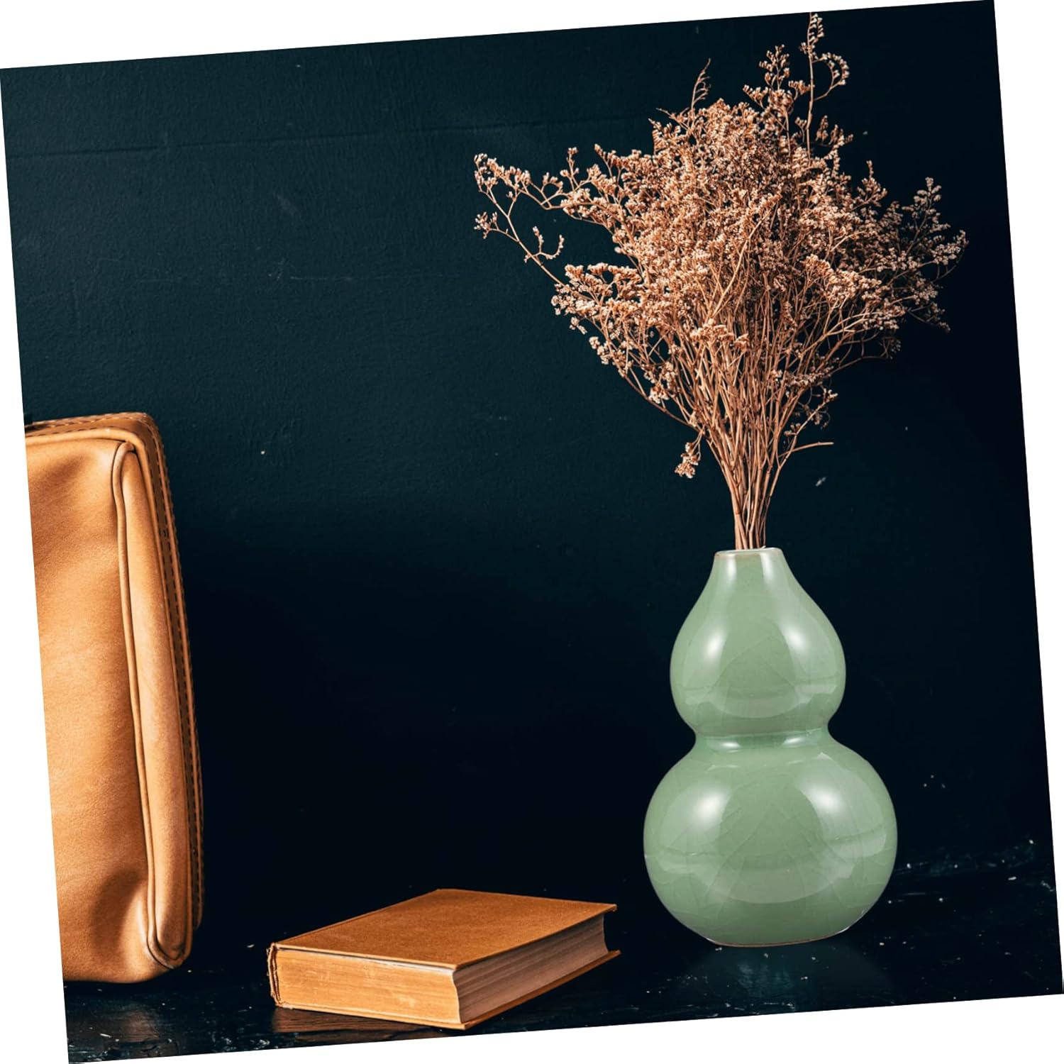 STOBAZA Ceramic Hydroponic Vase for Home Office Decor
