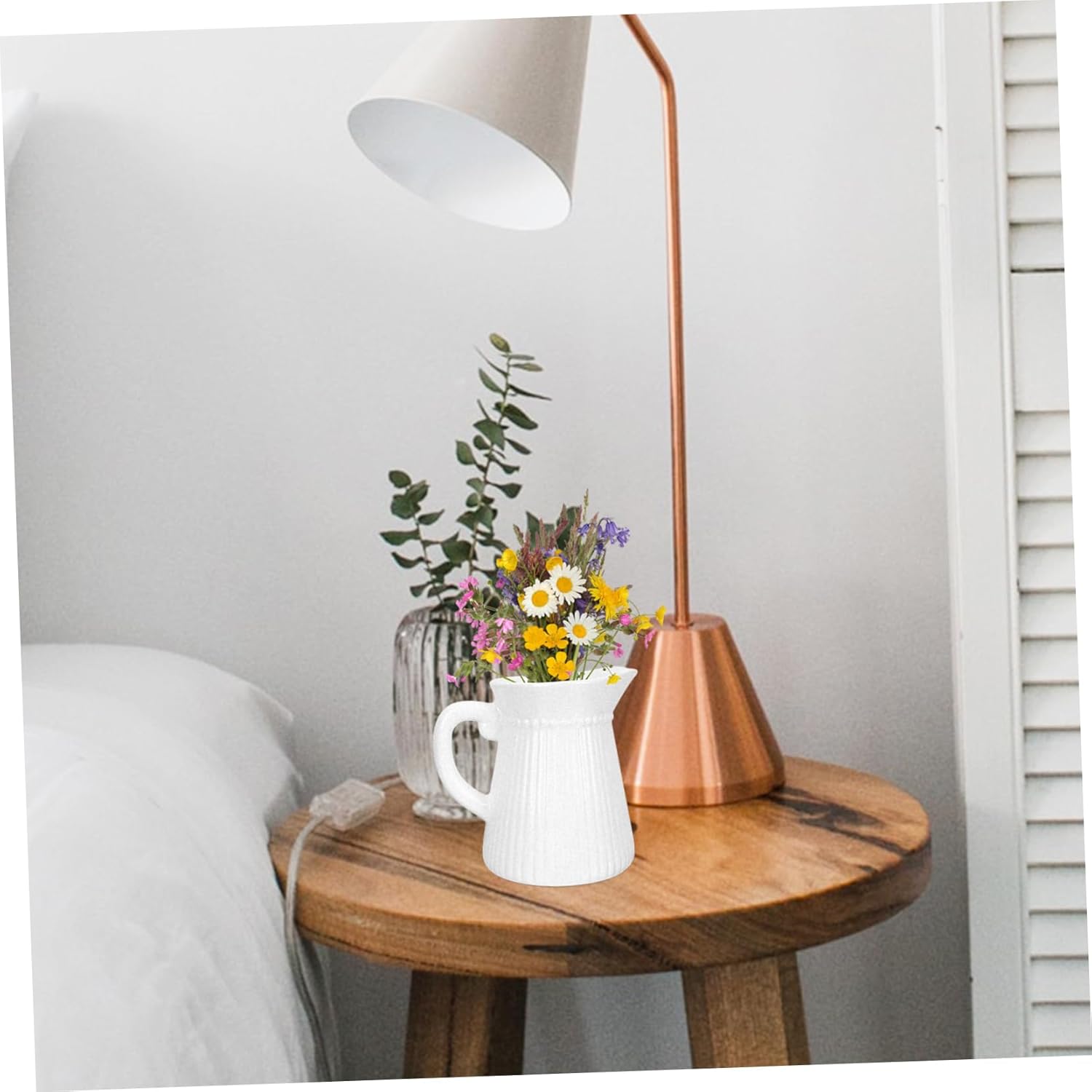 Kettle Shape Ceramic Vase for Home Office Decor