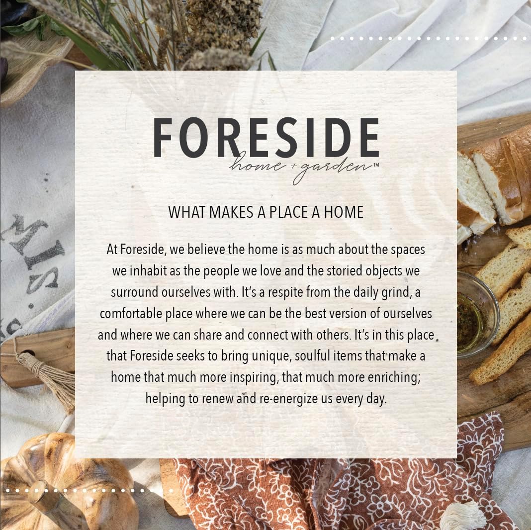White Paper Mache Vase by Foreside Home and Garden