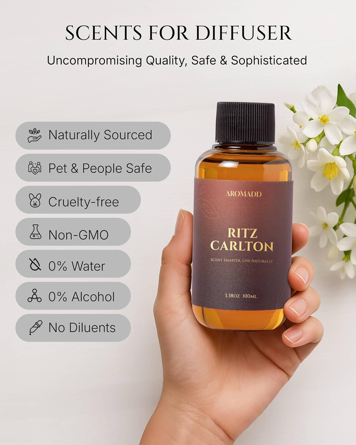 Ritz Carlton Inspired Diffuser Oil 100ml Aromadd