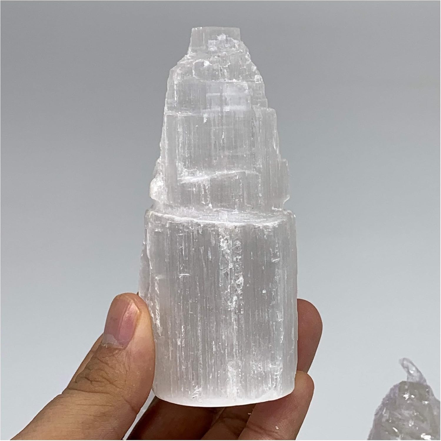 1pc 37-4 Inch Natural Selenite Crystal Tower Raw Morocco