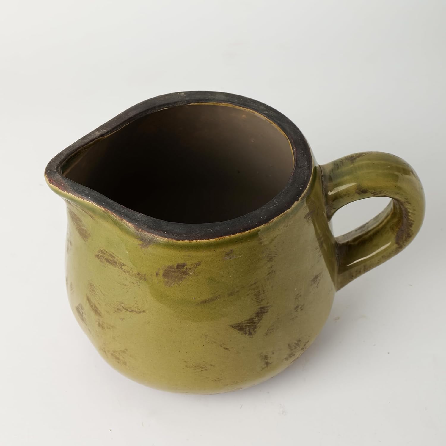 Ceramic Vase with Handle for Home Decor