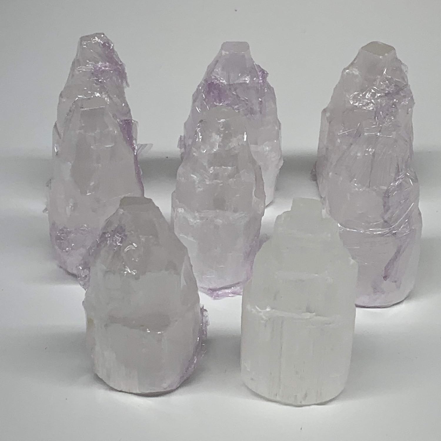 Natural Rough Selenite Crystal Tower 22-23 Inches