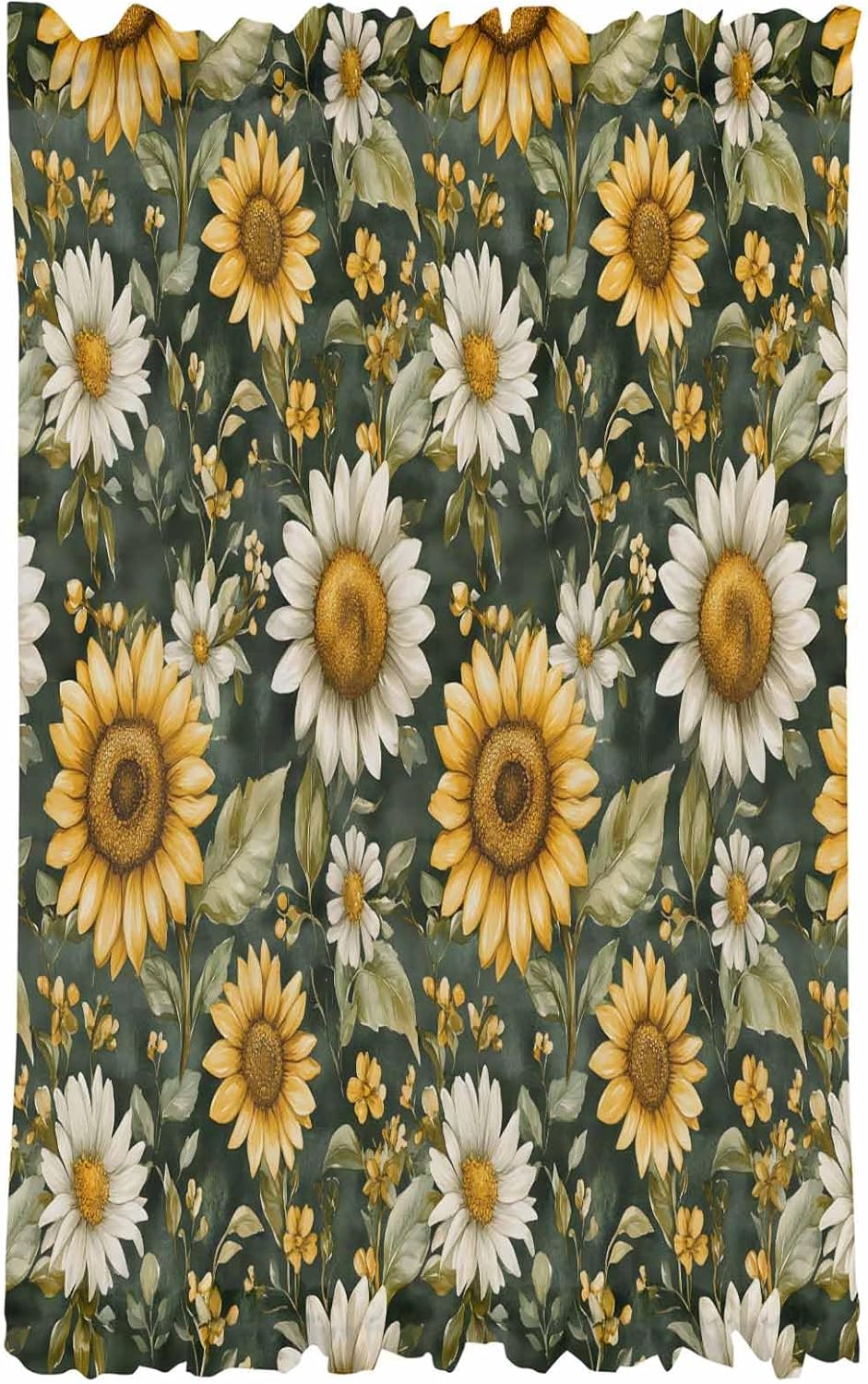 PANJINEXT Door Curtains 54x40 Sheer Thermal Insulated Rod Pocket Drapes with Tiebacks for French Doors