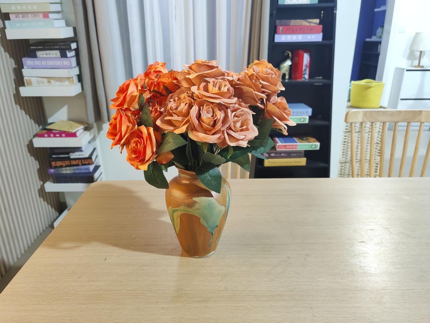 MoCuishle Terracotta Vase - 88 Green Glazed Vintage Decor