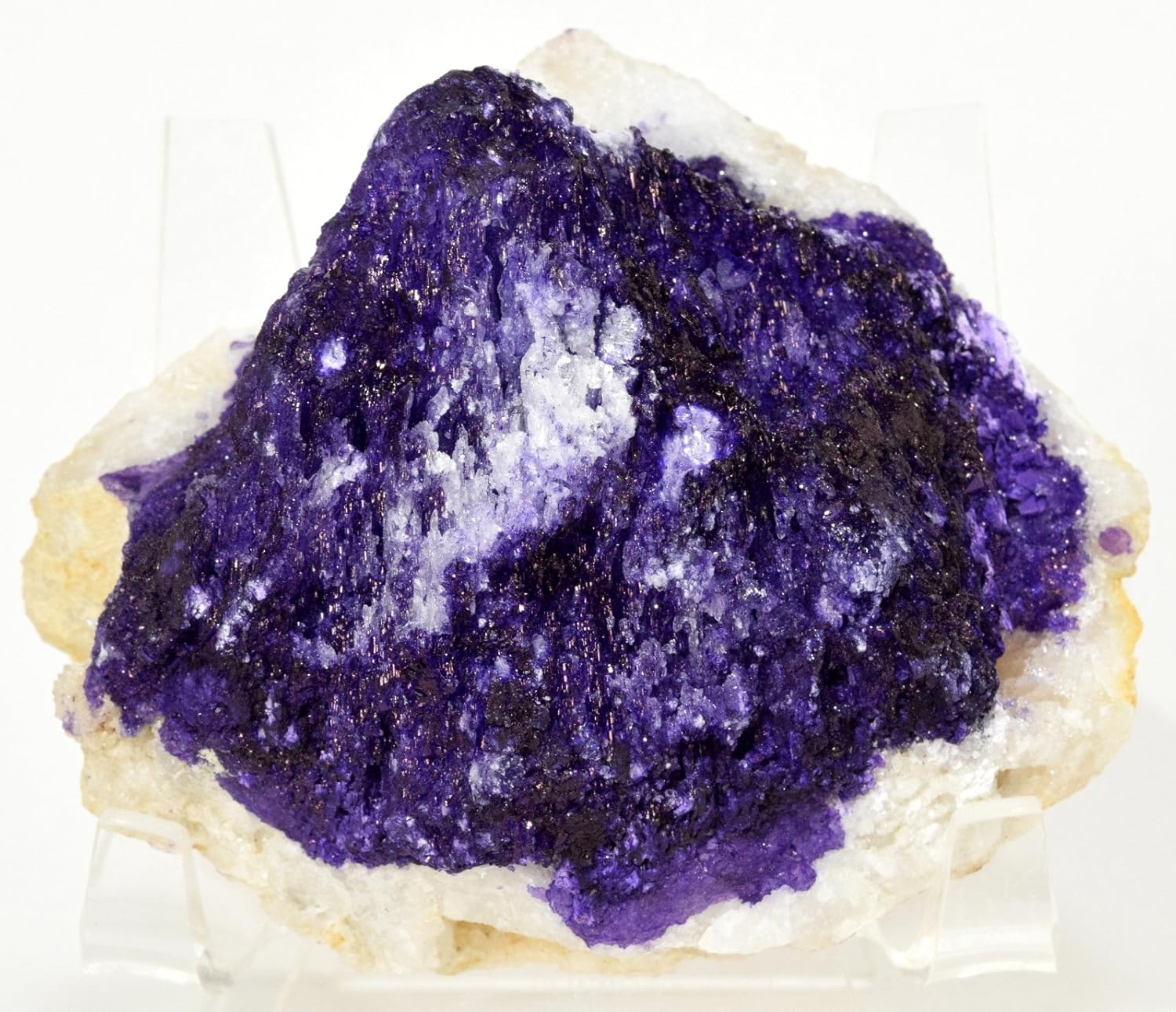 HQRP 3 18 Inch Dyed Deep Purple Quartz Druzy Crystal Specimen from Morocco