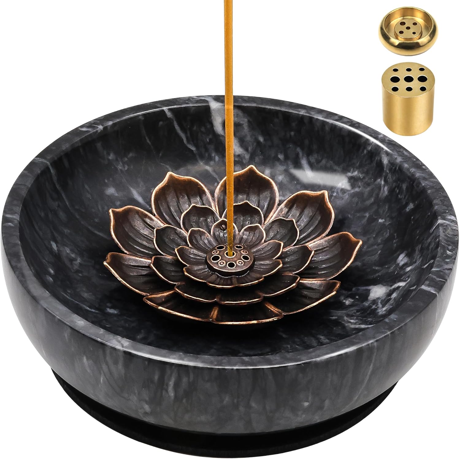 SuperLarge Handmade Ceramic Incense Holder with 9 Holes