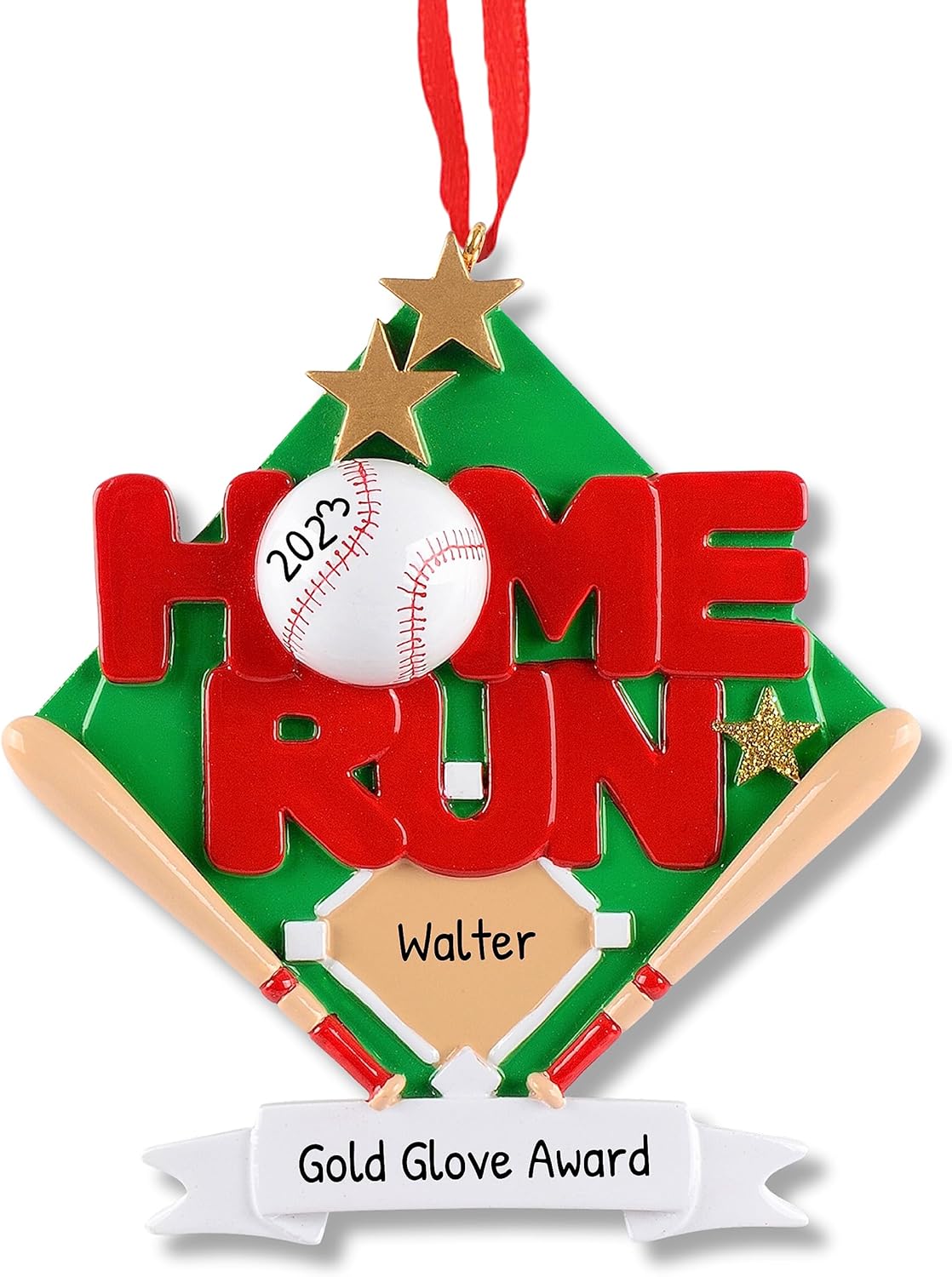 Personalized Baseball Ornament 2025