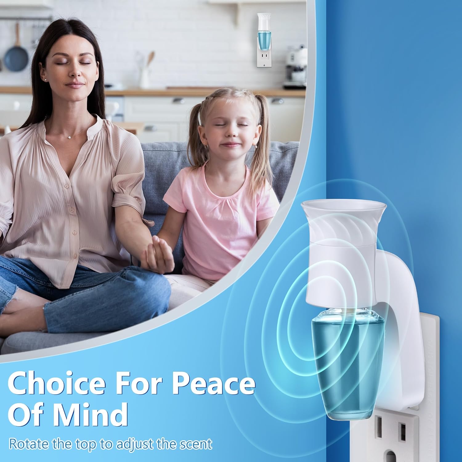 4 Pack Wall Fragrance Plug In Compatible with Bath and Body Works WallFlower