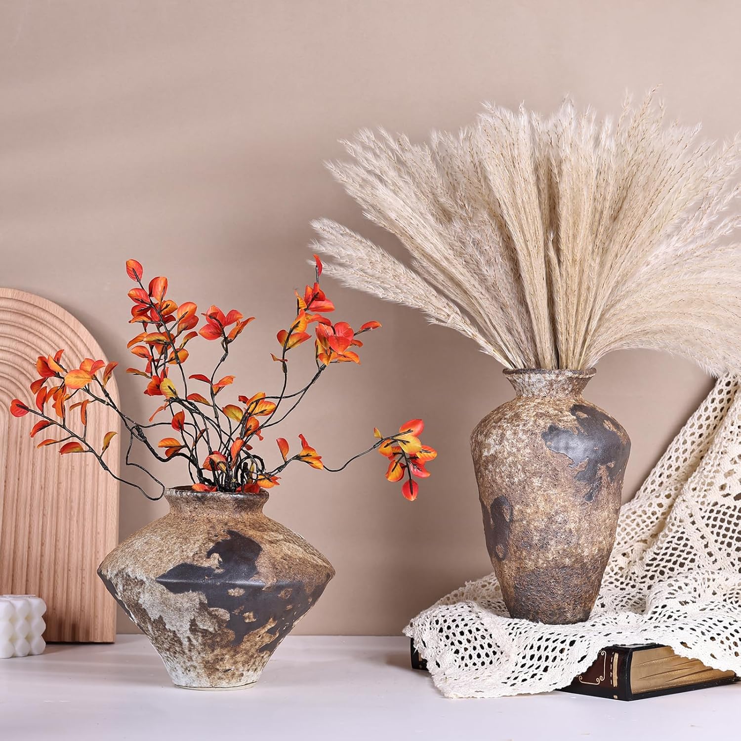 Rustic Terracotta Vase with Matte Finish