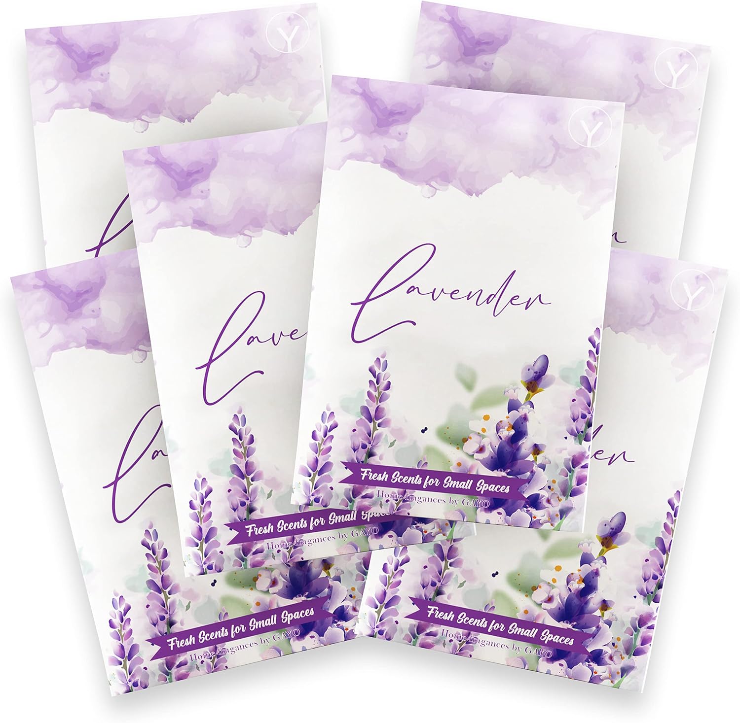 Gayo 6 Pack Lavender Home Fragrance Sachets for Small Spaces 1