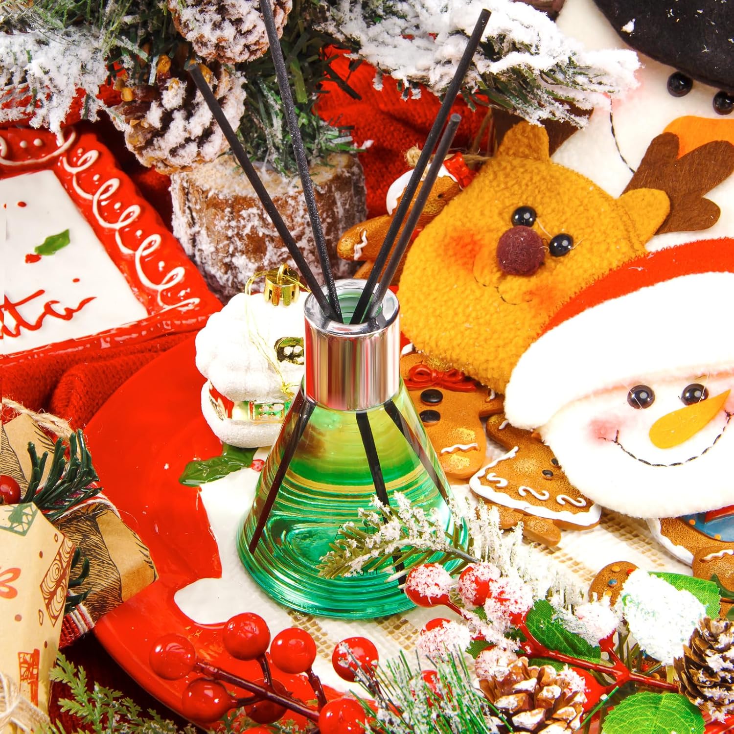 Citrus Reed Diffuser Set for Home and Office