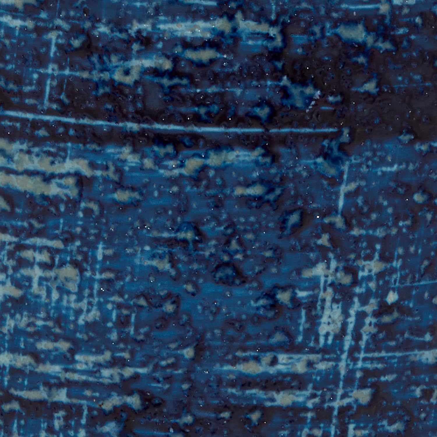 Deco 79 Blue Ceramic Vase with Handles