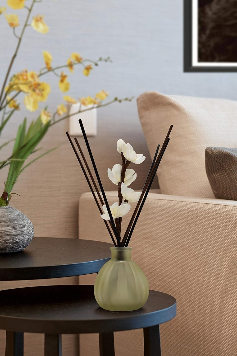 50pcs Black Reed Diffuser Sticks for Home Fragrance