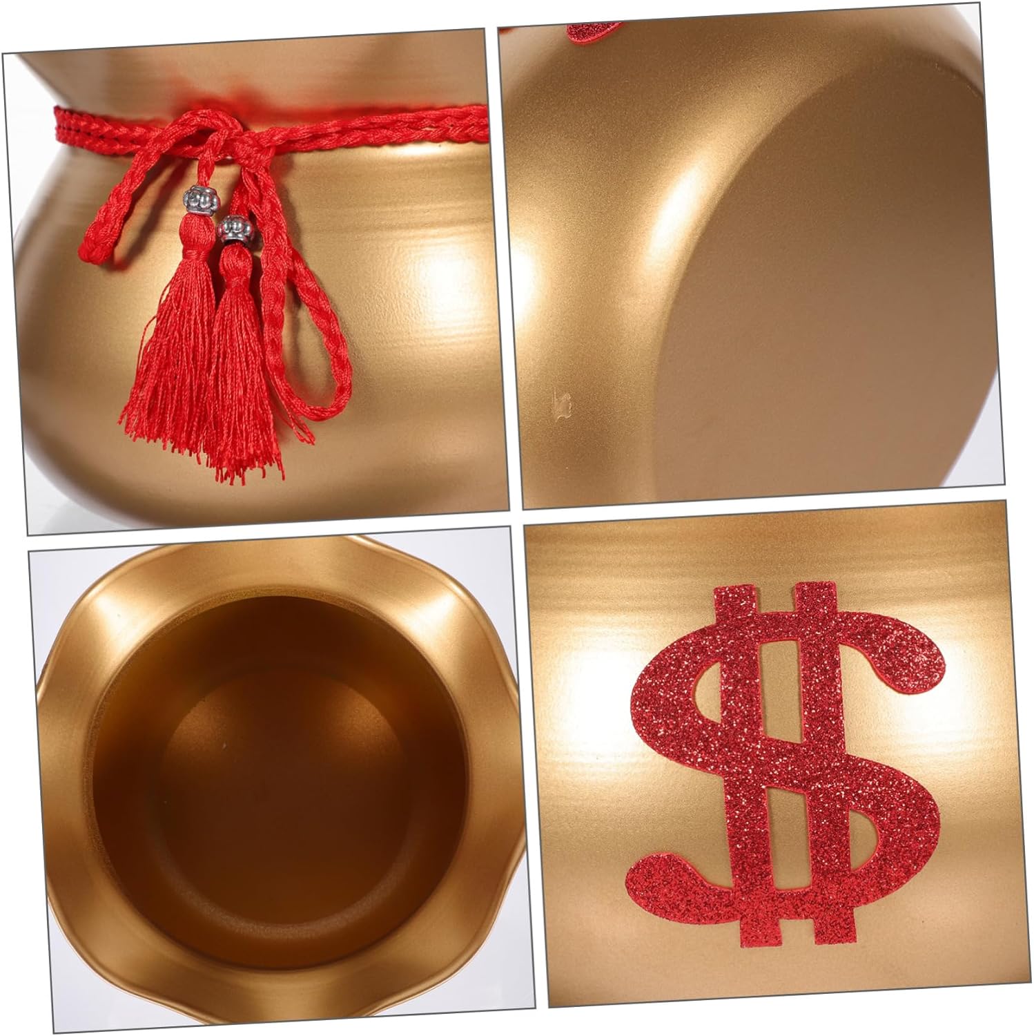 Vintage Flower Pot Planter Bucket Rustic Iron Vase for Home Decor