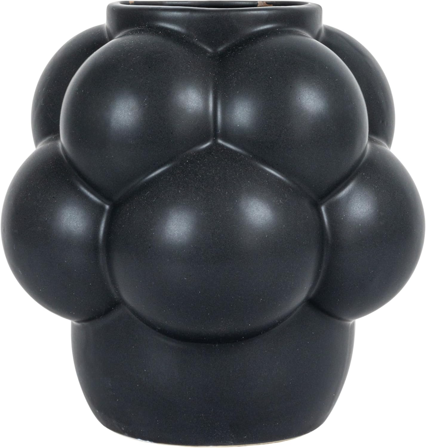 Creative Co Op Stoneware Vase with Raised Dots
