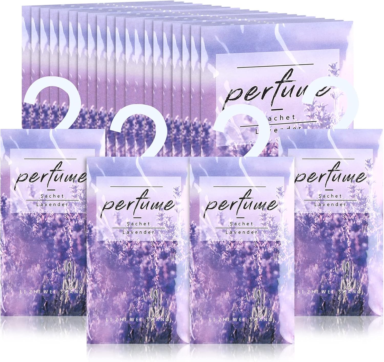24 Pcs Lavender Scented Sachets for Closets and Drawers