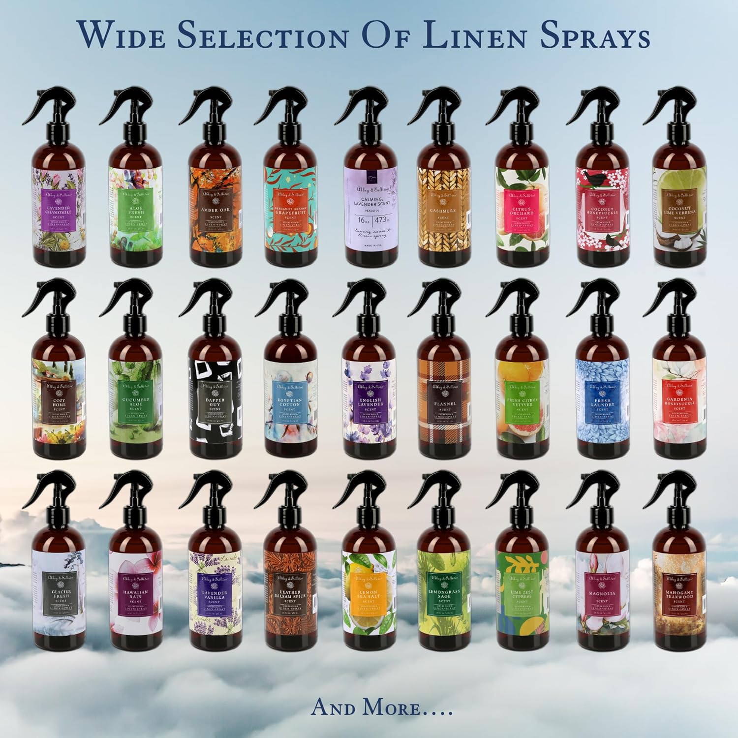 Abbey Sullivan Linen Spray Lavender Chamomile 16 oz Pack of 2
