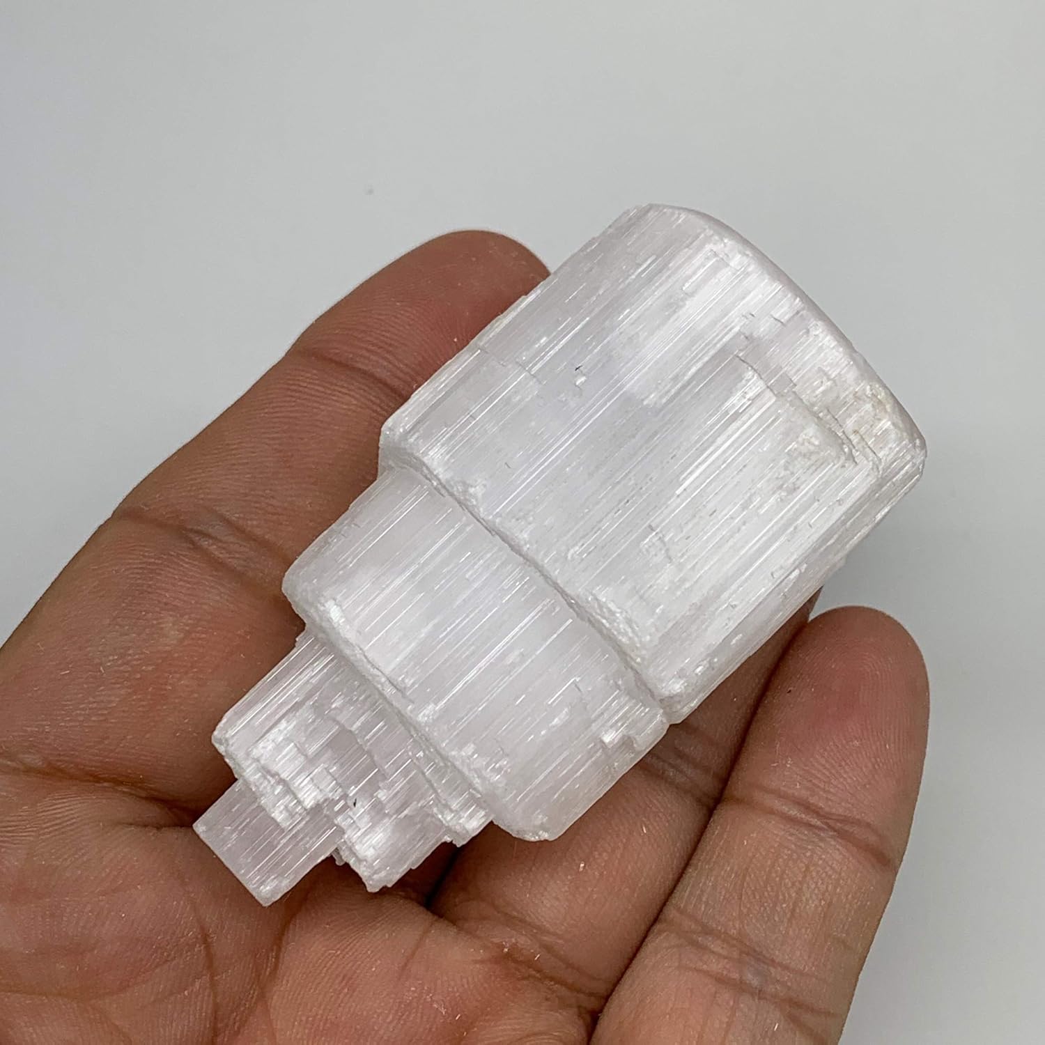 Natural Rough Selenite Crystal Tower 22-23 Inches