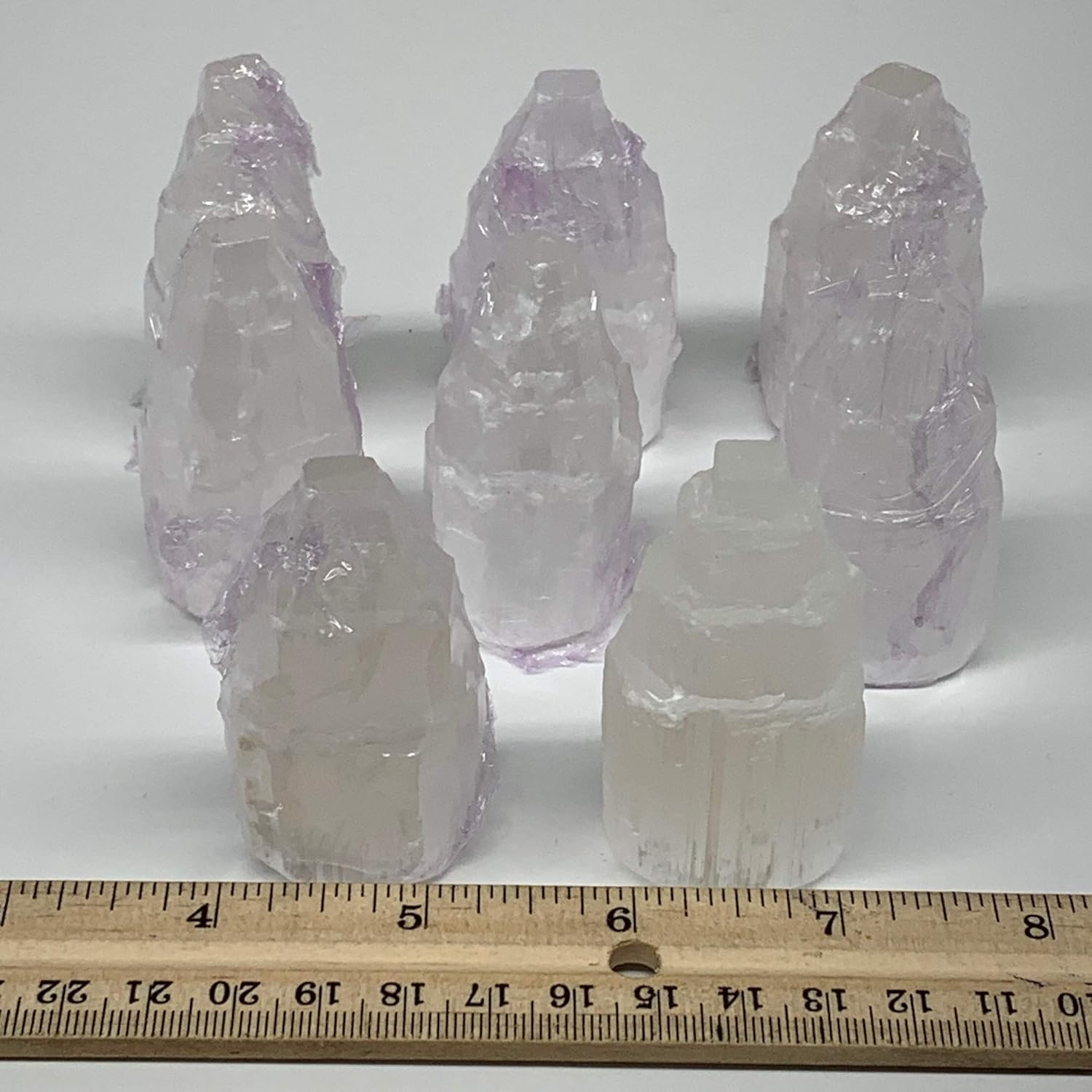 Natural Rough Selenite Crystal Tower 22-23 Inches