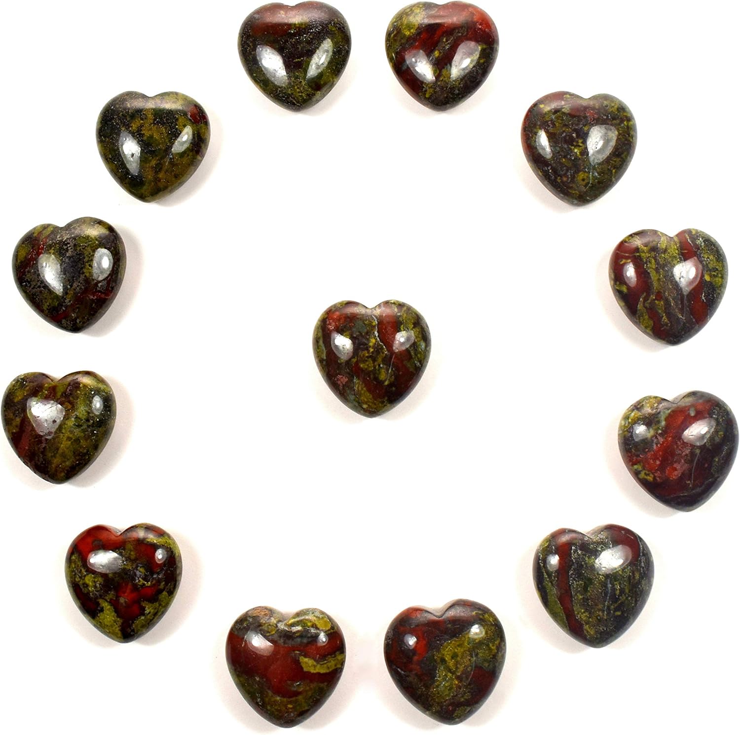 HQRP-Crystal Dragon Bloodstone Heart