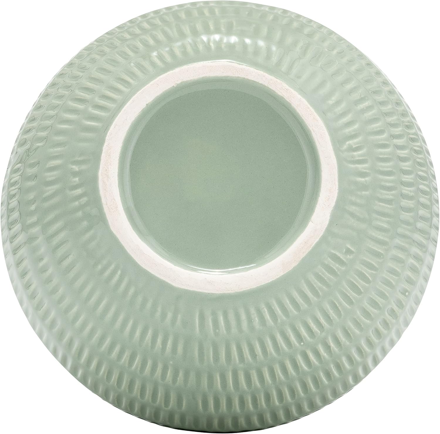 Sagebrook Home Decorative Ceramic Vase - 7 Inch Sculptural Style