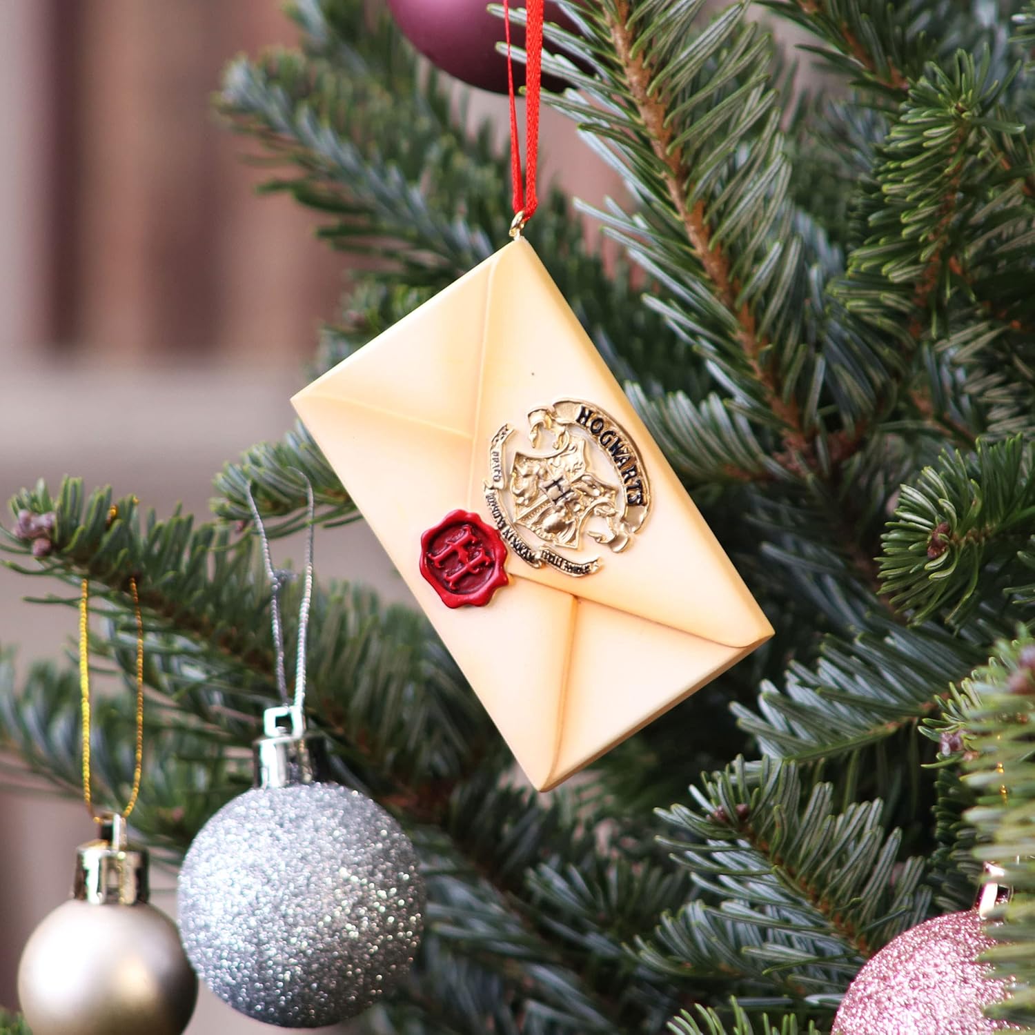 Nemesis Now Hogwarts Acceptance Letter Hanging Ornament